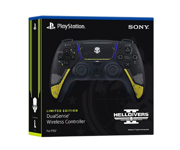 control inalámbrico playstation dualsense helldivers 2 edición limitada ps5
