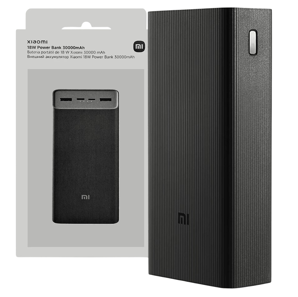 xiaomi powerbank bhr9126gl 30000mah 18w negro